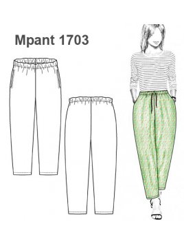 PANTALON BASICO MUJER 1703