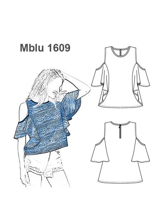 BLUSA HOMBROS DESCUBIERTOS 