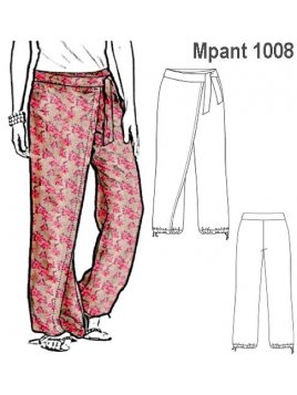 PANTALON PAREO MUJER 1008