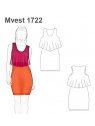 VESTIDO CORTO AJUSTADO MUJER