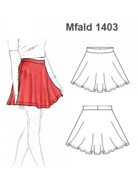 MINI FALDA MUJER