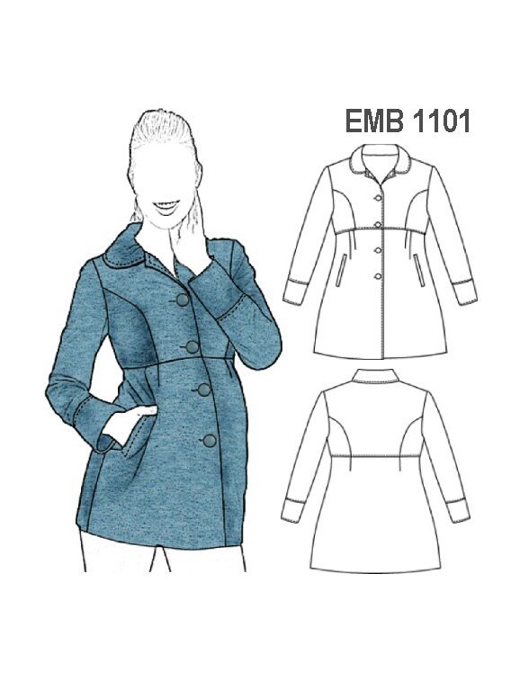 CHAQUETA MATERNAL 1101