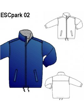 PARKA BASICA UNISEX,