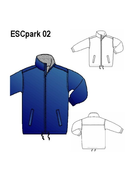 PARKA BASICA UNISEX,