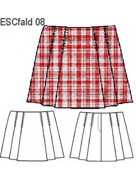FALDA TABLAS ESCOLAR 0908