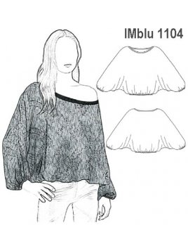 BLUSA MANGA MURCIíŠLAGO NIíïA, ELíSTICO IN