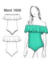 BODY ESCOTE BOTE CON VUELOS MUJER