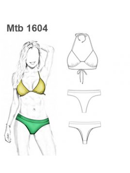 TRAJE DE BAÑO BIKINI MUJER 1604