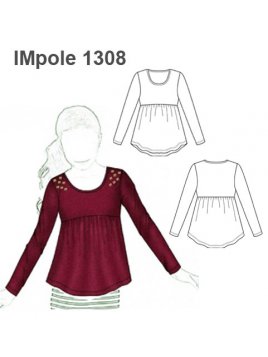 POLERA EVASE Y RECOGIDO