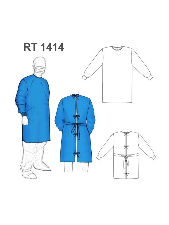BATA MEDICO QUIROFANO RT 1414