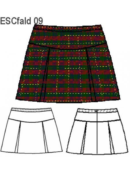 FALDA TABLAS ESCOLAR 0909