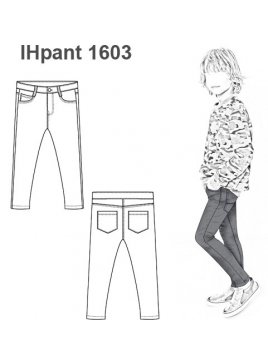 PANTALON JEANS NIÑO 1603