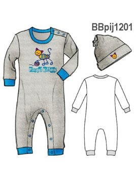 PIJAMA ENTERITO BEBE 1201