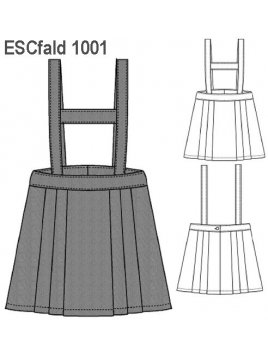 FALDA TABLAS ESCOLAR 1001