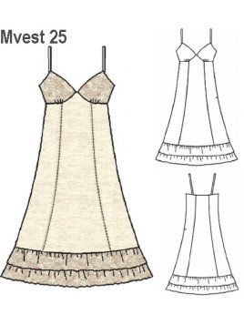 SOLERA CON VUELOS MUJER