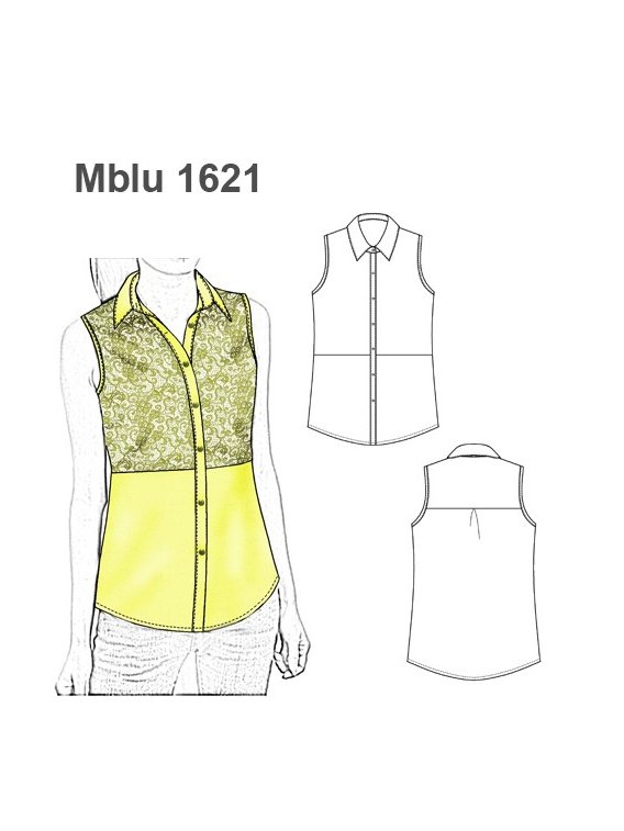 BUSA CAMISA CAMISERA SIN MANGAS MUJER