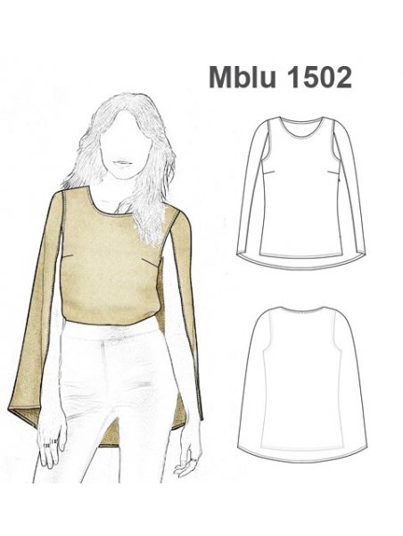 BLUSA CAPA MUJER