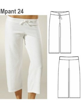 PANTALON CAPRI 