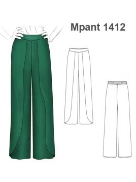PANTALON PALAZZO MUJER