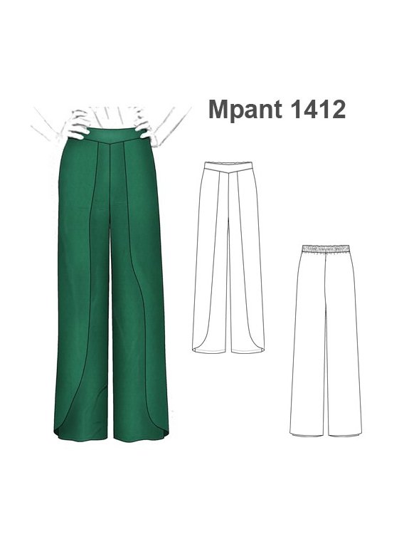 PANTALON PALAZZO MUJER