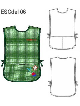 DELANTAL PARVULO ESCOLAR 0906