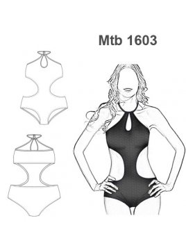 TRAJE DE BAÑO TRIKINI MUJER 1603