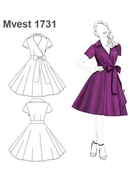 VESTIDO PIN UP ROCK MUJER