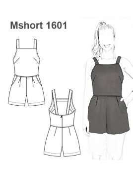 MONO ENTERITO CORTO SHORT MUJER