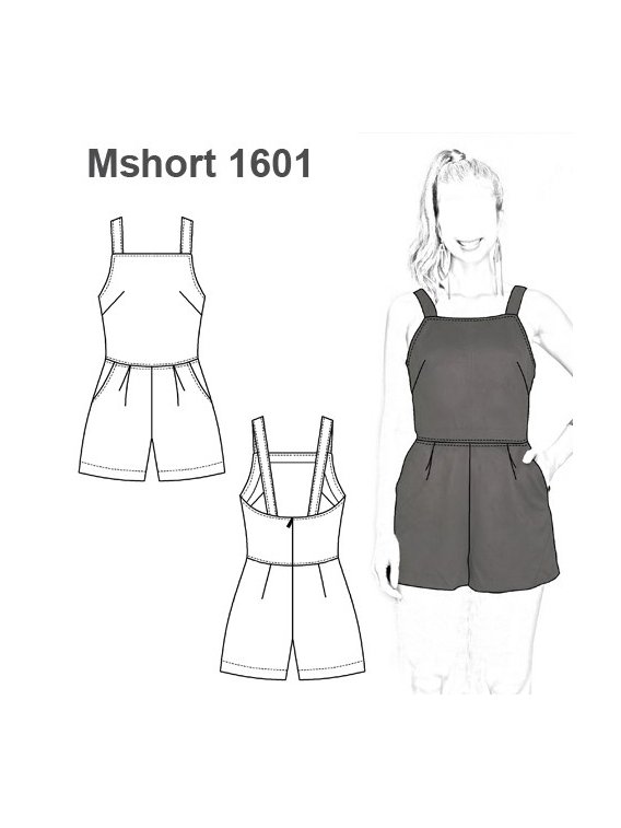 MONO ENTERITO CORTO SHORT MUJER