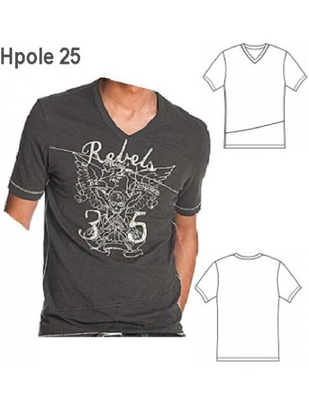 POLERA CUELLO "V" 