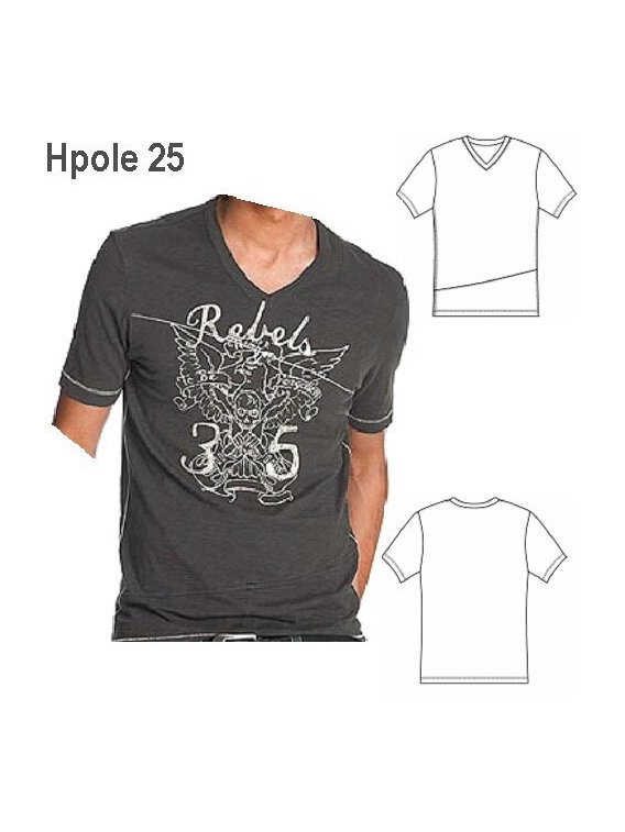 POLERA CUELLO "V" 