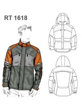 CHAQUETA TRABAJO FORESTAL RT 1618