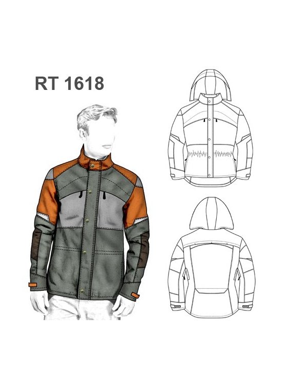 CHAQUETA TRABAJO FORESTAL RT 1618