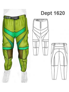 DEPORTE PANTALON MOTOCROSS 1620
