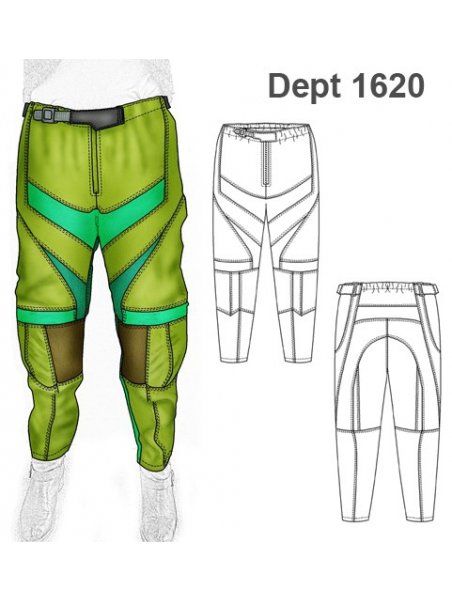 DEPORTE PANTALON MOTOCROSS 1620