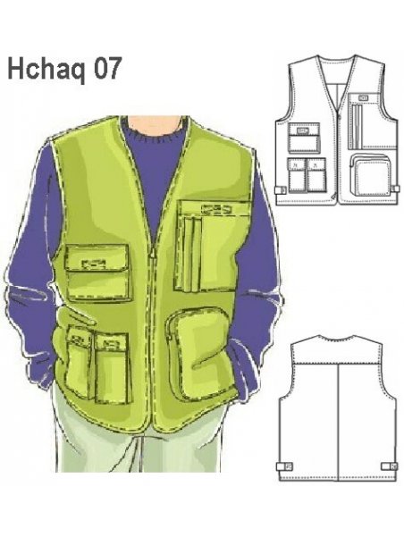 CHAQUETA PESCA CAZA HOMBRE 0907