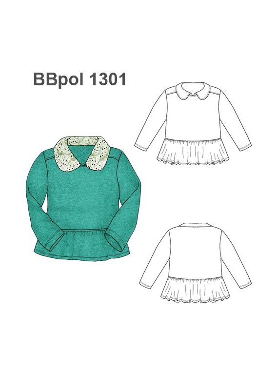 POLERON PEPLUM