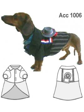 TRAJE HUASO MASCOTA ACC 1006
