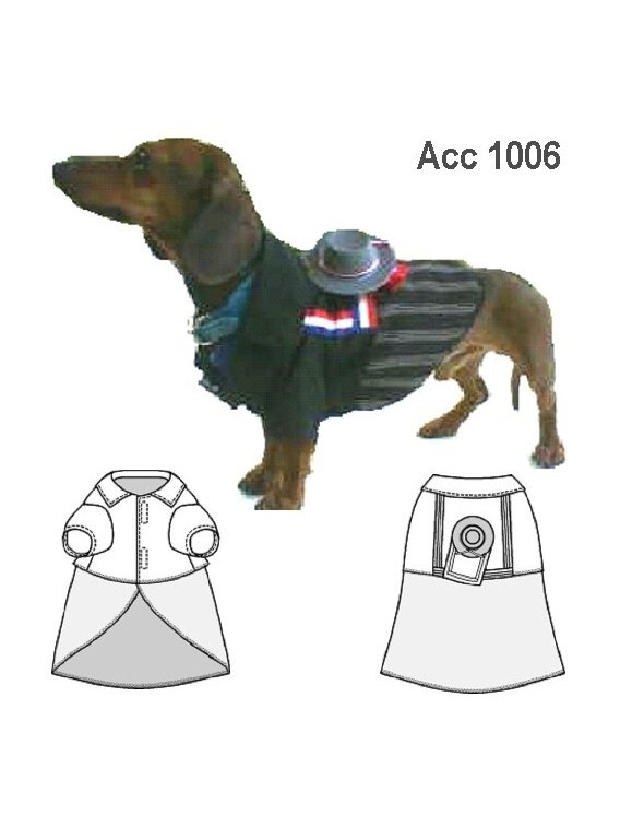TRAJE HUASO MASCOTA ACC 1006
