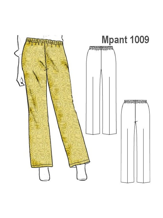 PANTALON ELASTICO CINTURA MUJER, MODELO