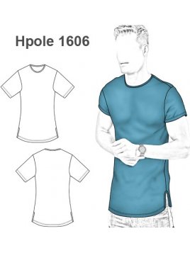 POLERA SLIM FIT BASICA HOMBRE 