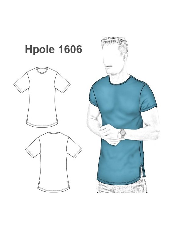 POLERA SLIM FIT BASICA HOMBRE 