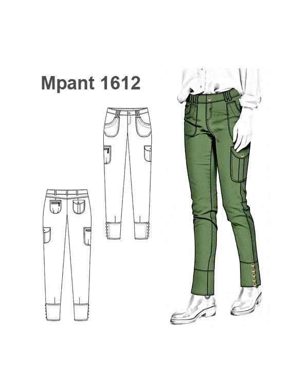 PANTALON CARGO MUJER