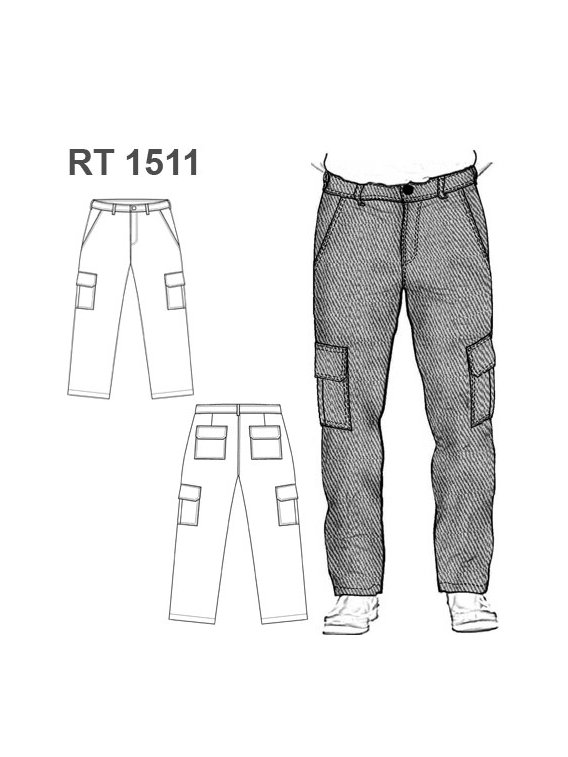 PANTALON CARGO RT 1511