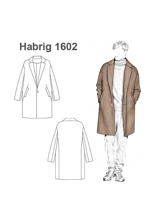 ABRIGO TAPADO OVERSIZE HOMBRE