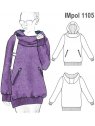 POLERON OVERSIZE NIÑA 1105
