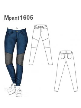 PANTALON JEANS MUJER 1605