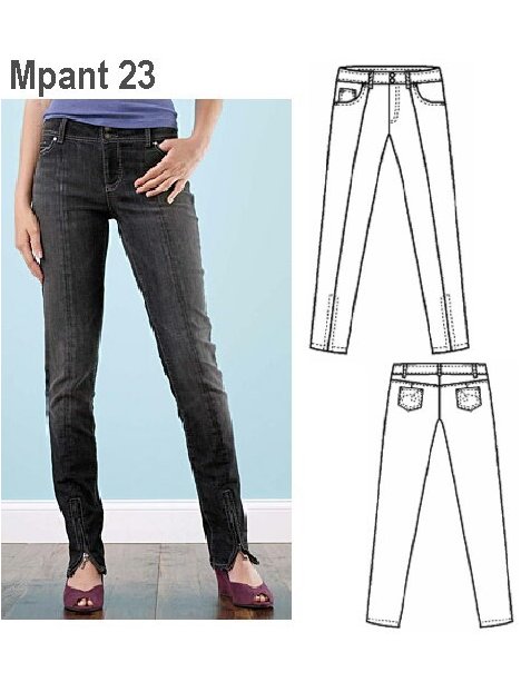 PANTALON JEANS MUJER 0923