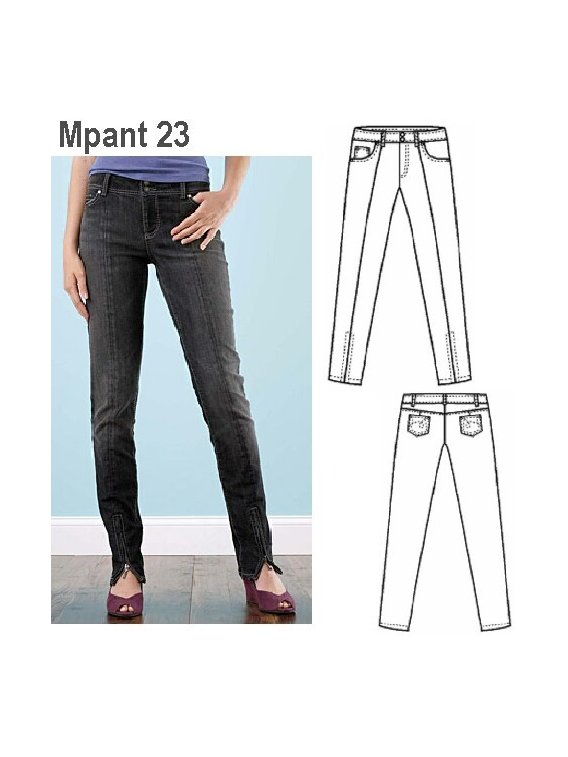 PANTALON JEANS MUJER 0923