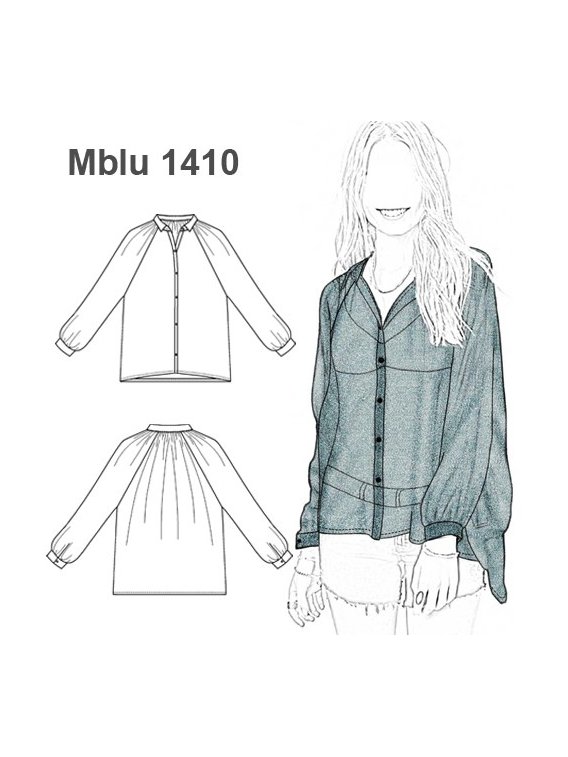 BLUSA CORTE EXTRAGRANDE MUJER